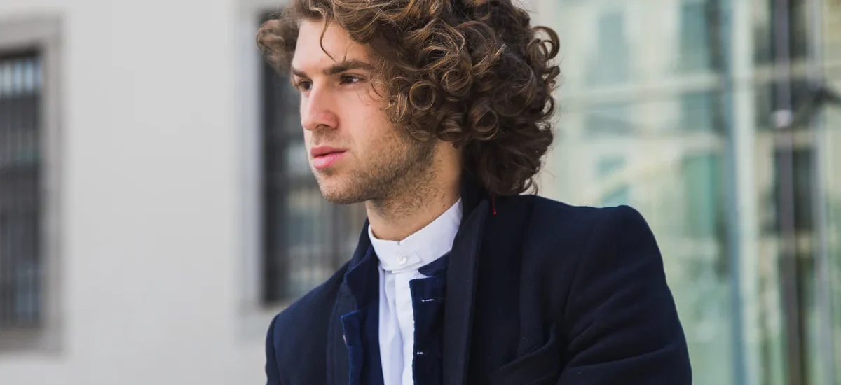 Long Curly Hairstyles for Men