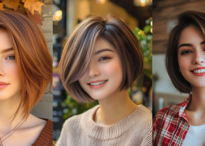 medium short layered hair