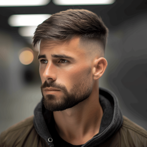 How to Achieve the Taper Fade Sweeping Fringe for Men