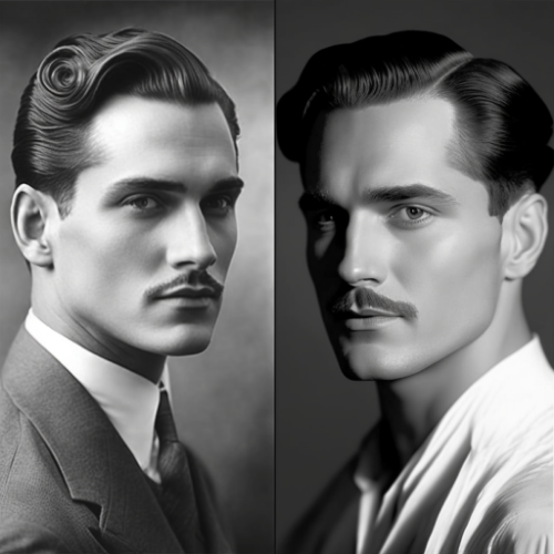 Iconic Men's Hairstyles in the 1920s