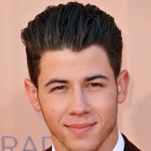 male hairstyles with widows peak